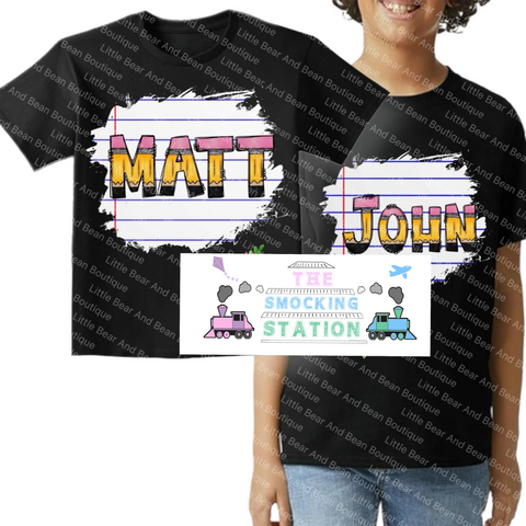 BOYS PENCIL BTS CUSTOM SHIRT