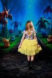 TRADING CARD BAMBOO TULLE DRESS